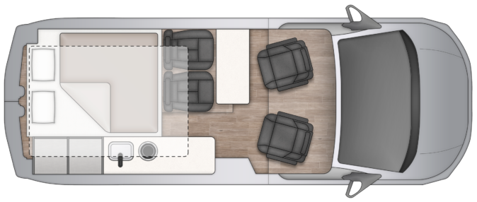 szürke autó éjjel